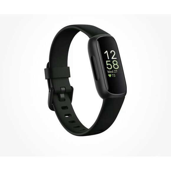 Fitbit Inspire 3 Activity Tracker Heart Rate Monitor Black New In Box - Picture 1 of 8